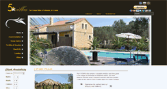 Desktop Screenshot of 5starsvillas.gr
